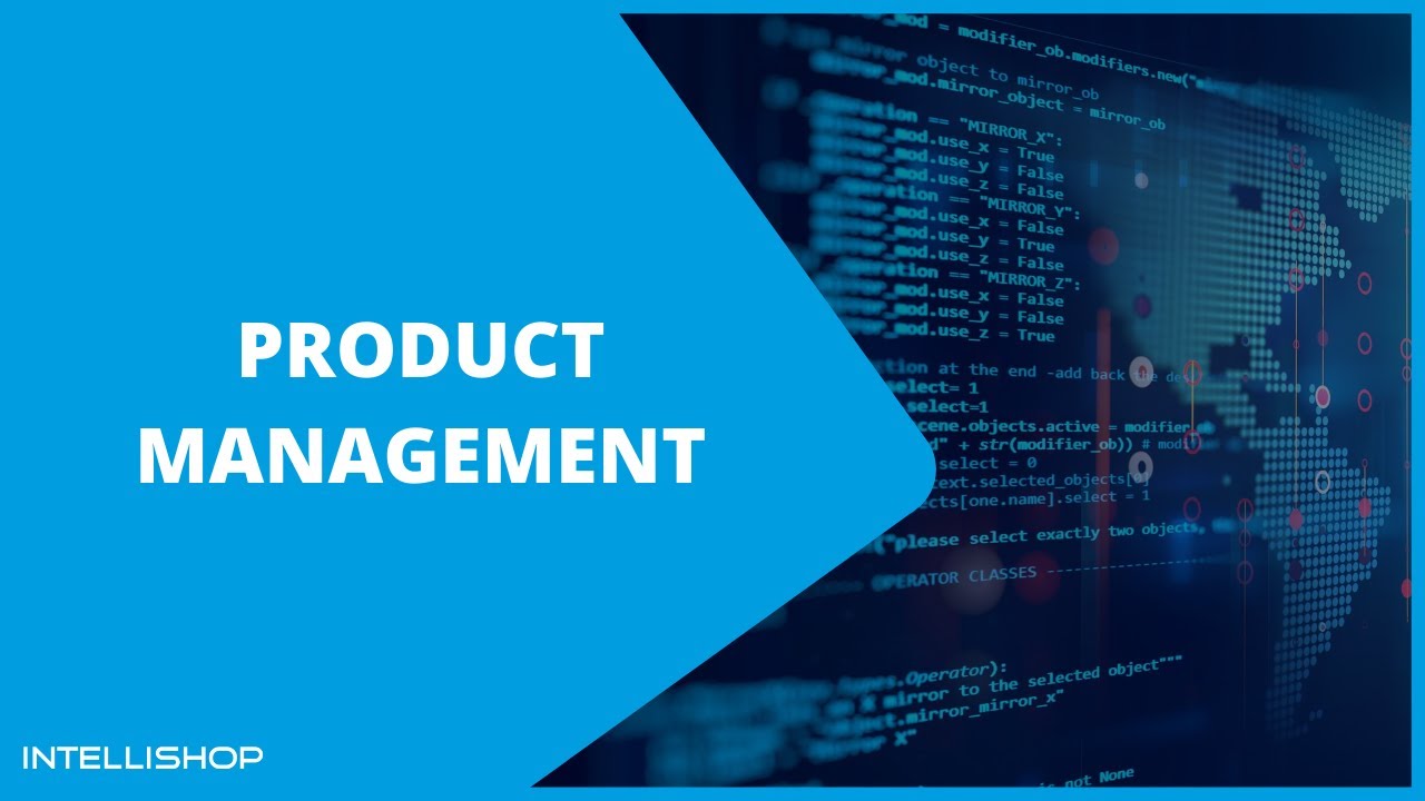 IntelliShop Demo: Product Management