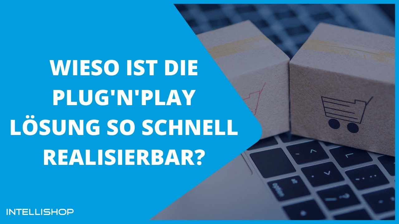 IntelliShop Plug'n'Play - In nur 10 Tagen zum eigenen B2B-Online Shop