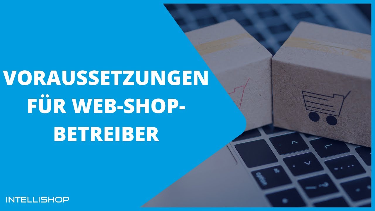 IntelliShop Plug'n'Play - Voraussetzungen für Web-Shop-Betreiber