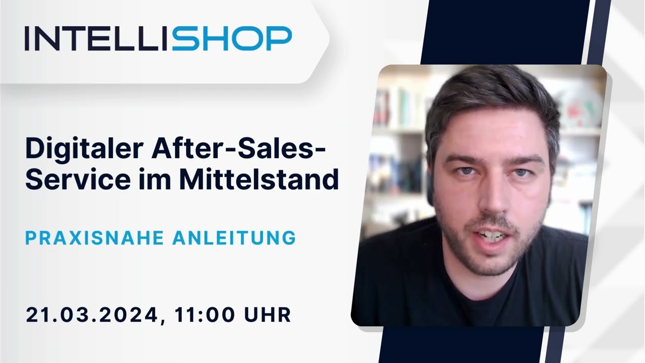 Webinar Ankündigung: Digitaler After-Sales-Service im Mittelstand